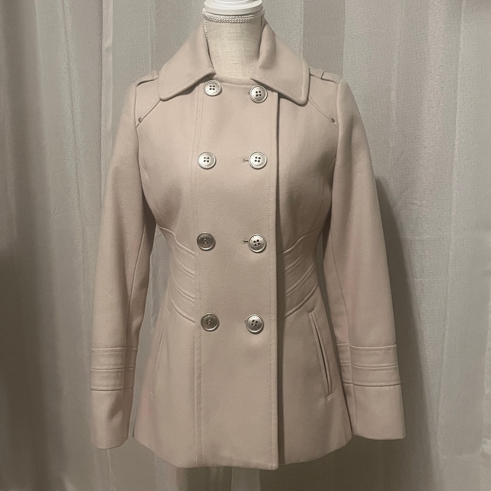 Beige Peacoat